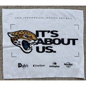 2025 Jacksonville Jaguars Buffalo Bills Wild Card Playoff Rally Towel NFL 2026